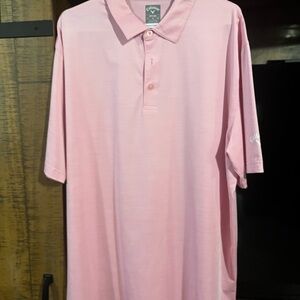 Callaway Men's Light Pink Golf Polo